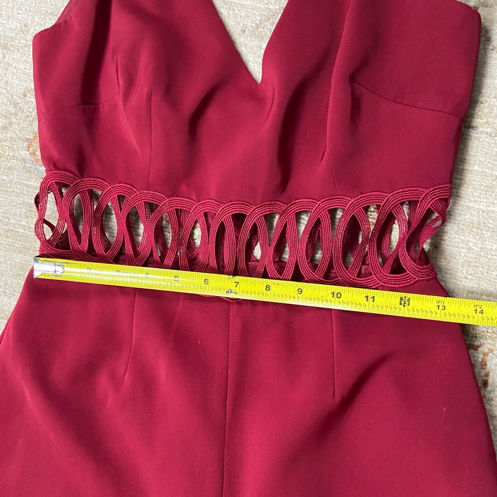 Keepsake the Label Red Jumpsuit Size Small - Picture 8 of 10